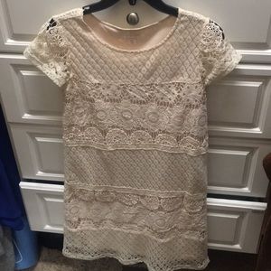 Cream dress